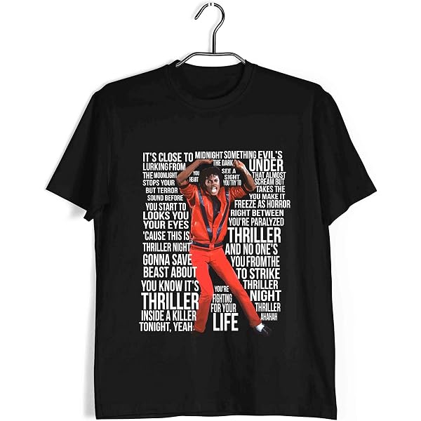 Buy Michael Jackson 'Thriller' T-Shirt (Small) at Amazon.in