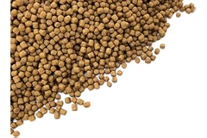 HERONS - Wheatgerm Pellets - 3 mm Pellets for all Goldfish, Japanese koi and Pond Fish - OMEGA-3 Fatty Acids, Vitamin E and C - Improves Digestion, Liver Function - Enhance Colour - 500 G