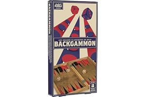 PROFESSOR PUZZLE Backgammon Bois Vintage
