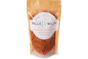 Belle & Wilde Cheese, Walnut & Smoked Paprika Breadcrumbs & Toppings | Freshly Baked, With No Preservatives I 100% Natural | Suitable For Vegetarians & Gluten Free