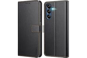 Ganbary Funda Compatible con Samsung Galaxy A15 4G/5G, Funda Tapa Libro Movil PU Cuero Funda para Samsung A15 4G/5G [Protección Completa] [Ranura Tarjeta][Función Soporte], Negro
