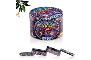 KiKiHong Grinder en Métal Arbre de la Vie, Mini Grinder en 4 Parties, pour Herbes Sèches et Épices