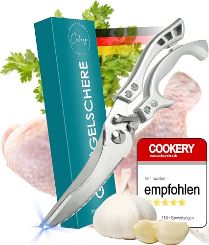 Cookery Premium Geflügelschere, Edelstahl