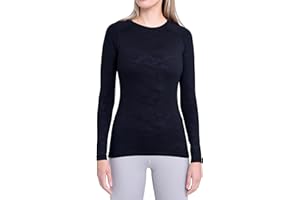 TCA SuperThermal Maglia Termica Donna Manica Lunga - Intimo Termico Donna Invernale - Maglietta Termica Sportiva - Maglie Termiche - Maglia Intima Quickdry