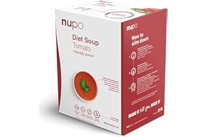 NUPO Diet Soup Pomodoro - Zuppa dietetica per la gestione del peso I Pasti clinicamente testati per un controllo efficiente del peso I 12 porzioni I Senza glutine