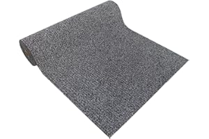 Kettelservice-Metzker Outdoor Sicherheitsmatte I Rutschfester Läufer für den Außenbereich - Salz-Pfeffer 120x100cm witterungsbeständig