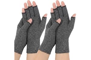 BUTBU Arthritis kompressionshandskar, 2 par kompressionshandskar M