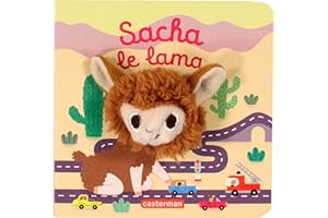 Sacha le lama: Livre marionnette pour bébé - dès 3 mois