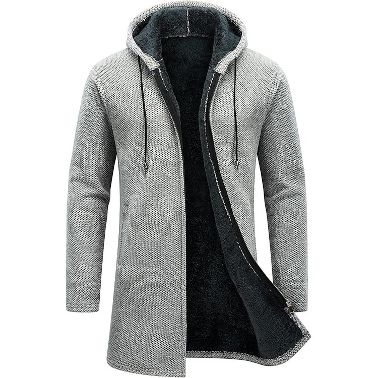 Long Manteau D'hiver Imperméable Et Chaud Pour Homme | Veste Coupe