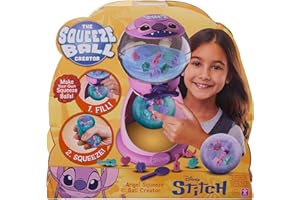 CHARACTER OPTIONS The Squeezeball Creator DISNEY STITCH Make Your Own reusable ANGEL Squeezeballs