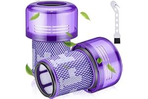 ETIEVORT 2 Piezas Filtro para Dyson V12, Hepa Aspiradora Replace para Dyson V12 Slim Absolute Filter, Slim Absolute Extra/Total Clean/Fluffy Accessories Rear Filter, Replacement Part#971517-01