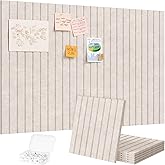 Lifewit Bacheca Adesiva in Feltro di Alta Qualità, Set da 6 Pannelli-90x60 cm, Ideale per Organizzare Note e Foto in Ufficio 