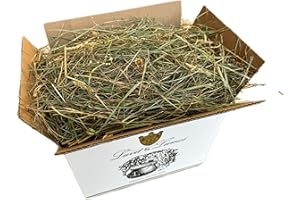 Luvit & Lumoè | Foin pour Lapins Nains |1,5Kg | Sac de Foin 100% Naturel | Nourriture pour cochons d'Inde Chinchillas Petits rongeurs | Balle de Foin de Prairie de Montagne Italienne séchée au Soleil