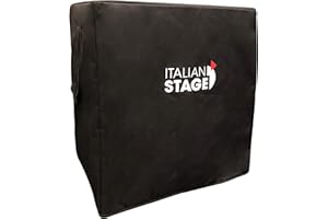 ITALIAN STAGE IS COVERS115 - copertura in tela antistrappo realizzata (su misura) per proteggere il subwoofer IS S115A (o altri di pari dimensioni)