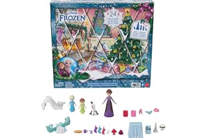 Mattel Disney Frozen ung Anna & Elsa adventskalender med dockor