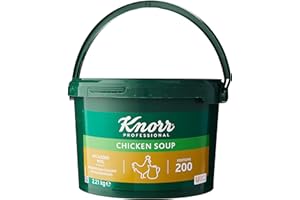 Knorr Professional Chicken Soup Mix, 200 Portions (Makes 34 Litres), 1 Pack