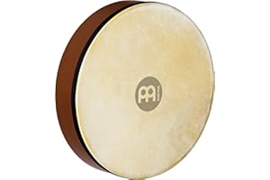 Meinl Percussion HD12AB ręczny bęben z kozią skórą, średnica 30,48 cm (12 cali), afrykański brąz