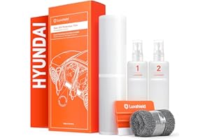 Luxshield Protector Umbrales Puertas de Coche para Hyundai Santa Fe 5 (V) MX5 I 2024-2025 - Accesorios vinilos para Puertas Adhesivo Transparente