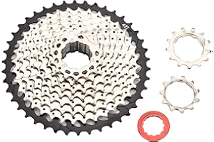 BESNIN Cassetta Pignoni 10 velocità 11_25T/11_28T/11_32T/11_36T/11_40T/11_42T Cassetta Unisex Adulto Cassetta xt 10v