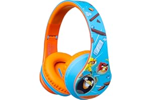PowerLocus Auriculares para niños, Auriculares Bluetooth para niños, con 85DB Volumen Limitado, Auriculares Plegable con micrófono, Micro SD Slot, Auriculares Inalámbricos y con Cable, con Estuche