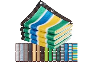 SDLLG Red de Sombra para toldo con 90% de Efecto de sombreado Red de protección UV 3x5M Red de jardín 8 Colores Combinan con su jardín Tela de protección Solar Resistente a la Temperatura