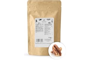 ‎KORO KoRo - Pekannussbruch 1 kg - Perfekt zum Backen - Günstiger Preis durch Bruch-Qualität - Milder Geschmack - Ohne Schale - Knackige Zutat in Granola und Müslis