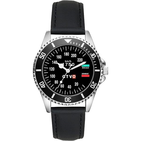 KIESENBERG Orologio Da Uomo Con Quadrante Cockpit, Ispirato A Volvo V60, Quarzo Analogico, Cassa 43mm, Bracciale Metallico, Regalo