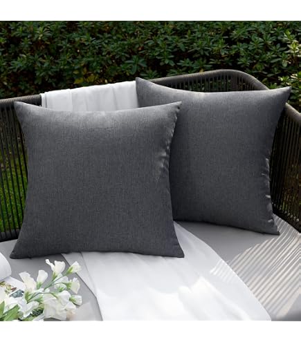 Coussins Remplissage Non Tissés MOON - Lot De 2 - 40x40cm - Fibre Creuse Siliconée - Pour Canapé Et Fauteuil