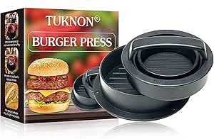 Burgerpresse Burgerpresse Patty Maker Burgerpresse Patty Presse 3 In 1 Burger Patty Presse Fur Perfekte Burger Patties Oder Frikadellen Robustes Grillzubehor Spulmaschinenfeste Hamburger Presse Amazon De Kuche Haushalt Wohnen
