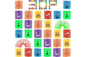 Annhao 30 Pezzi Mini Molle per Bambini Gadget Compleanno Bambini, per Regalini fine Festa Compleanno, Pinata Giochi per Festa Riempitivi (Colorato)