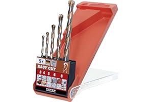 kwb 0483-00 Easy Cut All-purpose drill set, 5-TLG, drill set, 5-piece