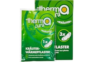 Therma Cura Self-Warming Herbal Plaster 3 Pack