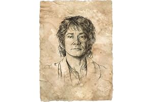 WETA WORKSHOP The Lord of The Rings - Portrait of Bilbo Baggins Statue Art Print