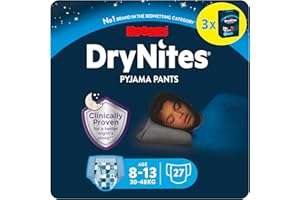 ‎HUGGIES Huggies Drynites Pieluchy dla Chłopców, 8-15 lat