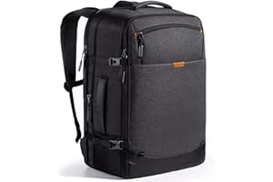 ‎INATECK Inateck 38.5-46.2 L Reiserucksack erweiterbarer Herren Damen Handgepäck Flugzeug Rucksack, 15.6 Zoll Laptop Rucksack spritzwassergeschütztes Carry on Kabinenrucksack für Weekender
