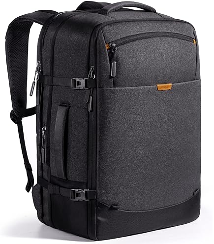 tomtoc travel backpack 40L TSA friendly approved travel