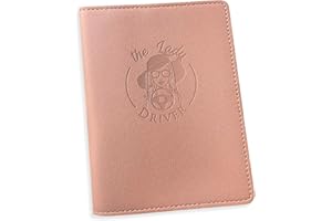 Jolis Papiers Porte Carte Grise Porte Papiers Voiture Permis De Conduire Cuir Synthétique Etui Carte Grise Rose Haute Qualité Lady Driver – Marque FR Lady Driver