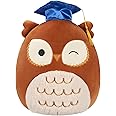 Squishmallows Original 12-Inch Arella Brown Owl with Graduation Cap - Official Jazwares Plush