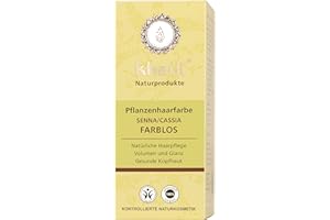 Khadi Senna/Cassia (Neutral Henna) 100 g, Natural Hair Treatment for Healthy Hair, Natural Cosmetics, 100% Plancal, Neutral Senna/Cassia