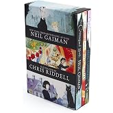 Neil Gaiman/Chris Riddell 3-Book Box Set: Coraline; The Graveyard Book; Fortunately, the Milk
