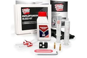 TUNING BIKES TB Kit de Purge pour Freins à Disque Formula - kit de Purge avec Liquide de Frein DOT4 - pour Freins de vélo