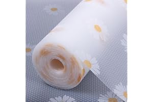 STAHOM Schubladenmatte Nicht Klebende Haltbarem Schubladenauskleidung Antirutschmatte Eva Material Wasserdichtem Matte Schneidbar Platzsets für Regale Schränke Schubladen Kühlschranke Hause Büro