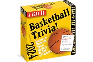 Year of Basketball Trivia! Page-A-Day Calendar 2024: Immortal Records, Team History & Hall of Famers
