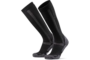 DANISH ENDURANCE Calze Lunghe Trekking in Lana Merino, Calzettoni Anti Vesciche, da Uomo e Donna, 1 o 3 Paia