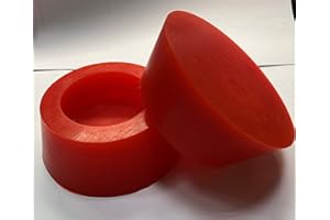 dexierp Fuerza de protección Tapón ahusado Hueco para 3-1/2 "3-5/8" 3-3/4 "Orificio ID de 84 a 100 mm 3 3/4-4 UNC 4-4 UNC Tuercas roscadas M90 a M100 (Paquete de 1) Tapón cónico