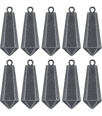 Plombs Clip Poire SAKURA - Lot De 5, 4g Chacun, Pour Lestage Jerkbaits, Swimbaits, Turluttes