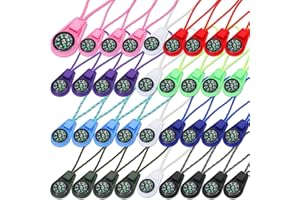 BBTO 36 Pezzi Mini Bussola di Sopravvivenza Multicolore Bussola Tascabile da Campeggio per Escursioni all'Aperto Mini Bussola Riempita di Liquido su Cavo per Kit di Emergenza Portachiavi