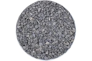 YY-JUNYING Natur Vulkangestein für Blumentopf Dekosteine, Lavamulch Lavagranulat, Lavasteine mit Poröser Oberfläche, Pflanztöpfe Topping Deko Blumenerde Drainage Substrat für Garten (Schwarze lavasteine)