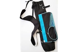 'XSPORTS’ PENCIL GOLF CLUB CARRY GOLFING DUAL STRAP LIGHTWEIGHT COMPACT POCKETS