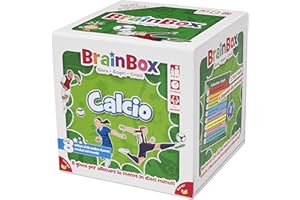 Asmodee - BrainBox: Calcio, Gioco per Imparare e Allenare la Mente, 1+ Giocatori, 8+ Anni, Ed. in Italiano, G1-13909